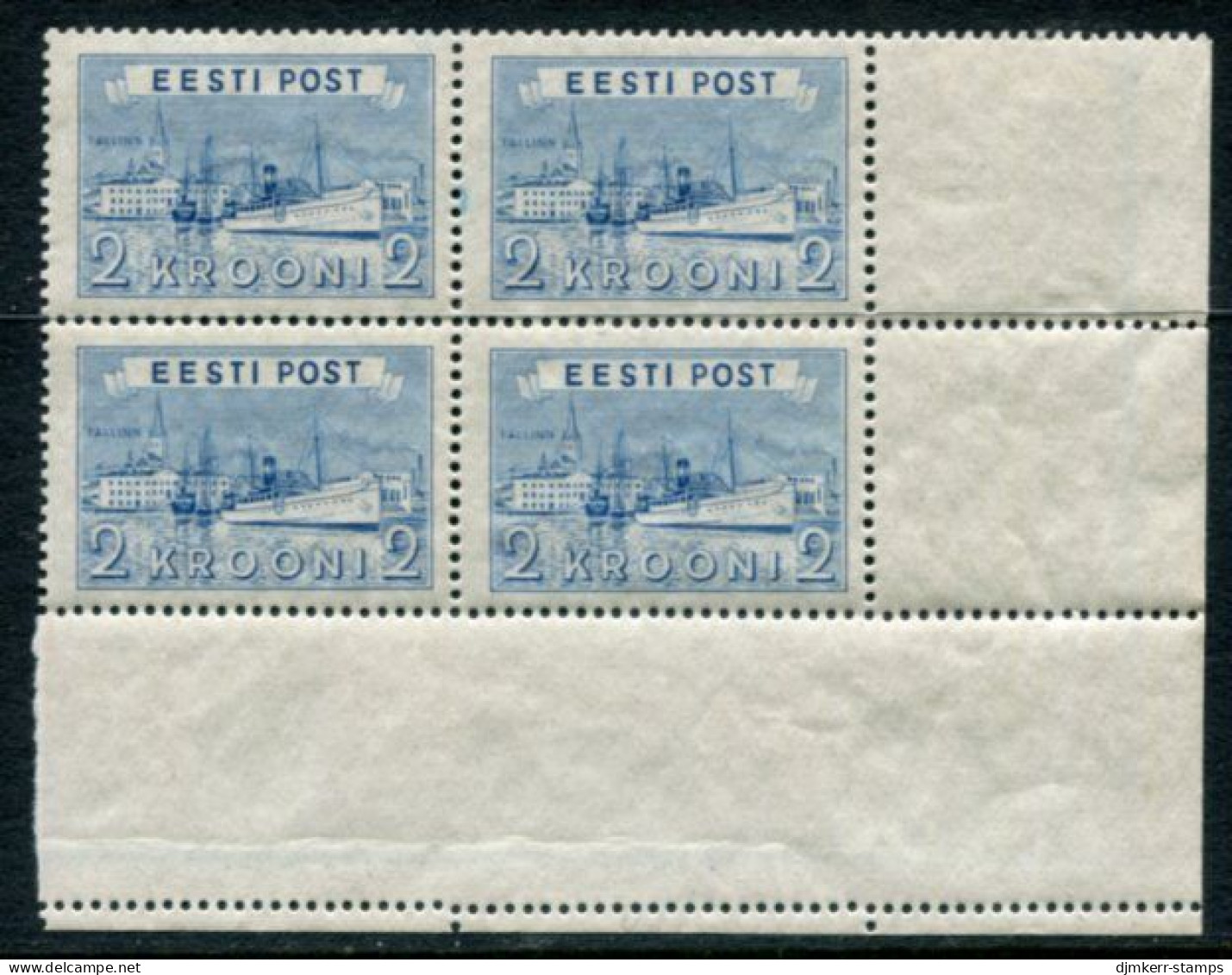 ESTONIA 1968 Definitive2 Kr Block Of 4 MNH / **..  Michel  137 - Estonia