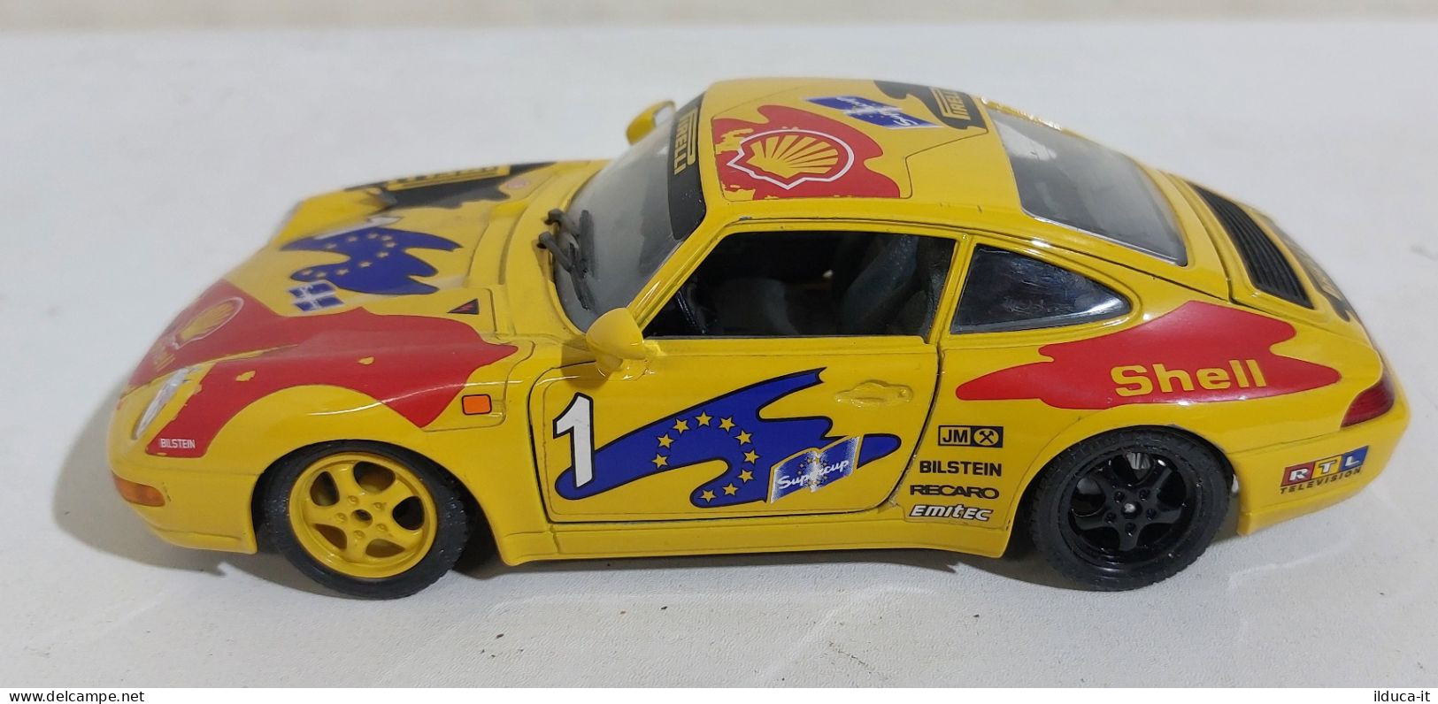 54218 BURAGO 1/24 - Porsche 911 Carrera (1993) - Giallo - Burago