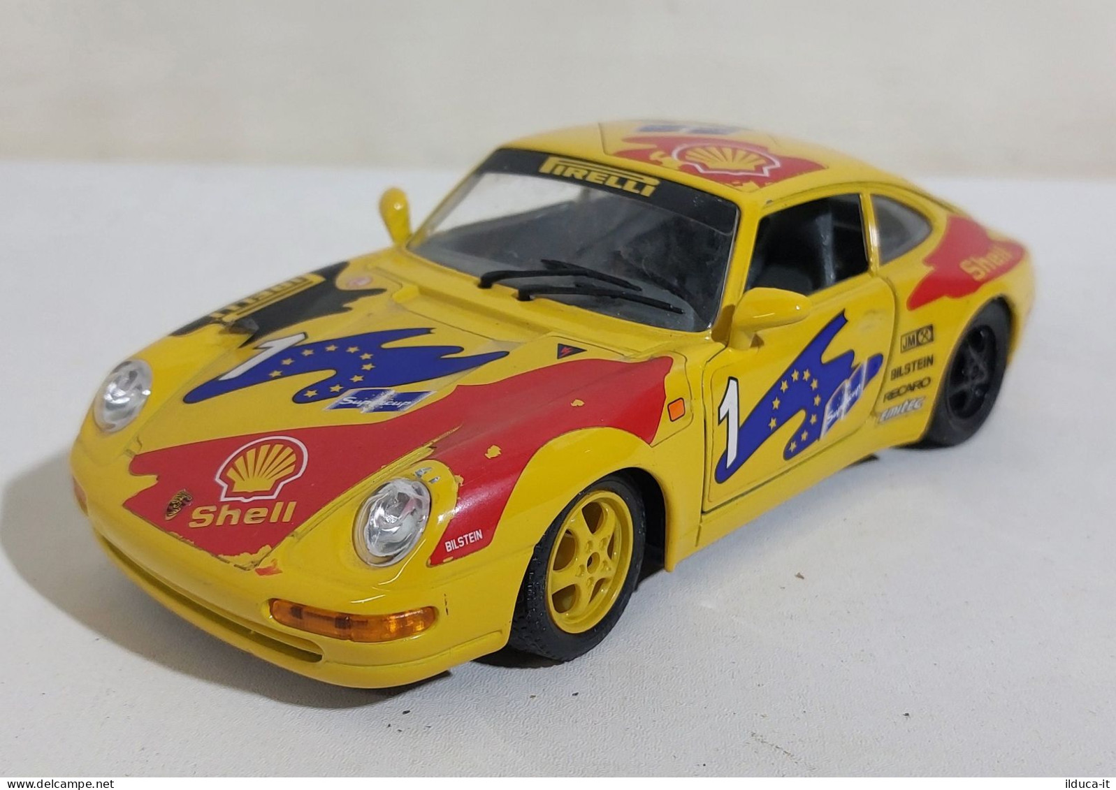 54218 BURAGO 1/24 - Porsche 911 Carrera (1993) - Giallo - Burago