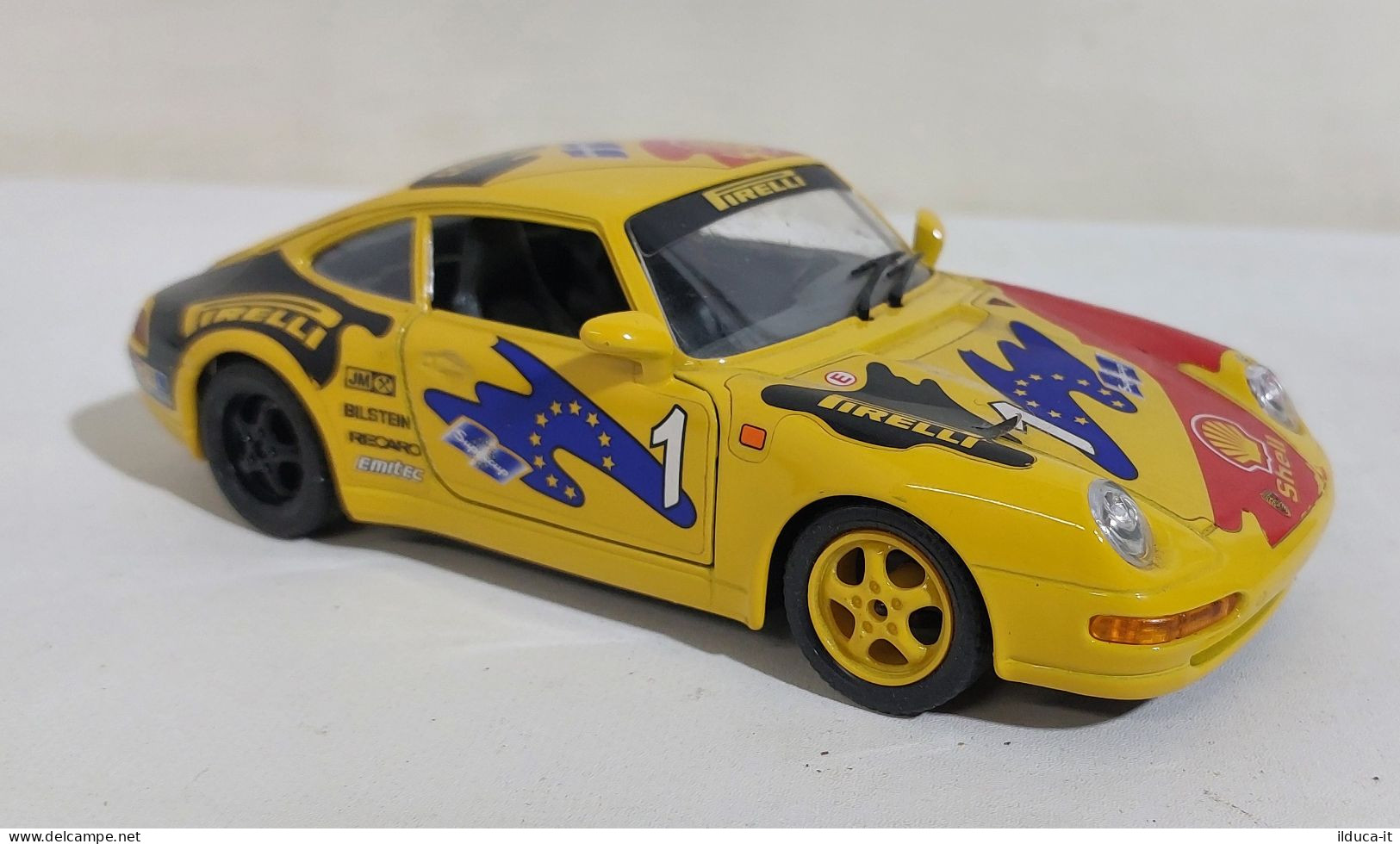 54218 BURAGO 1/24 - Porsche 911 Carrera (1993) - Giallo - Burago