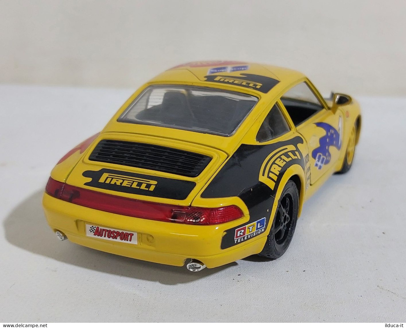 54218 BURAGO 1/24 - Porsche 911 Carrera (1993) - Giallo - Burago