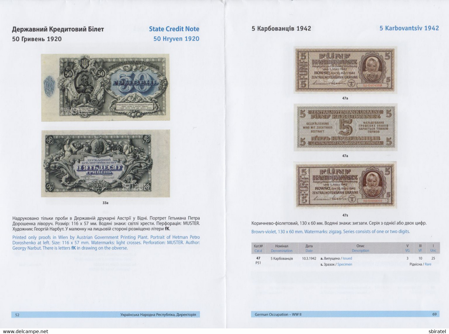 Ukrainian Paper Money 1917 - 2017 - Ucrania