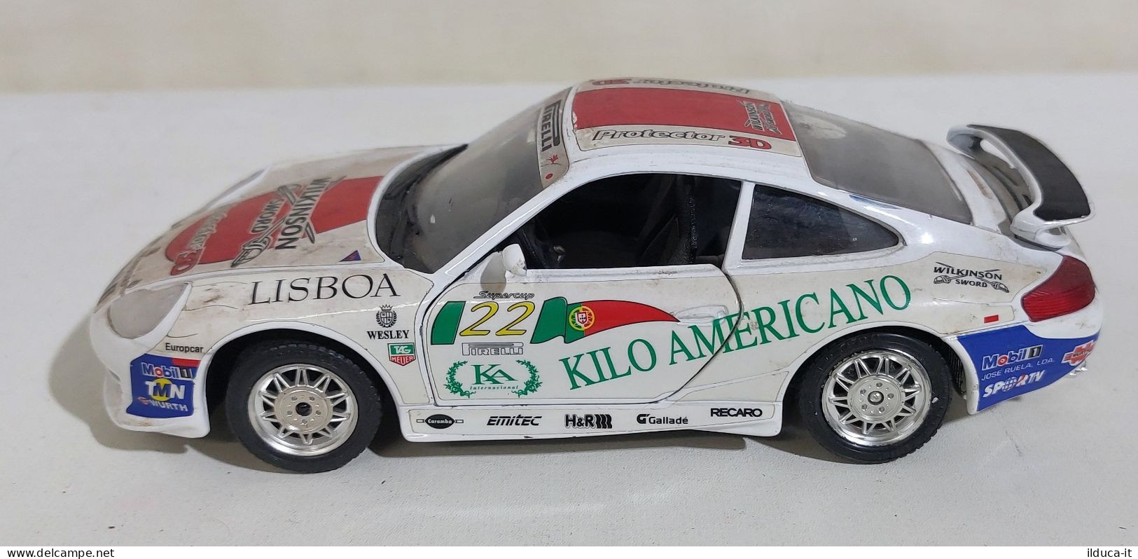 54225 BURAGO 1/24 - Porsche 911 Carrera (1997) - Bianco - Burago