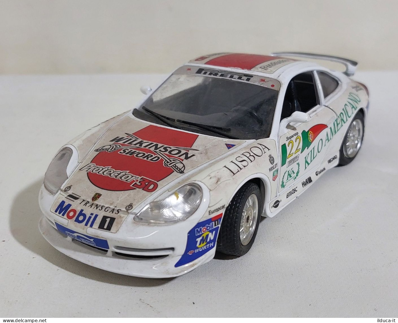 54225 BURAGO 1/24 - Porsche 911 Carrera (1997) - Bianco - Burago