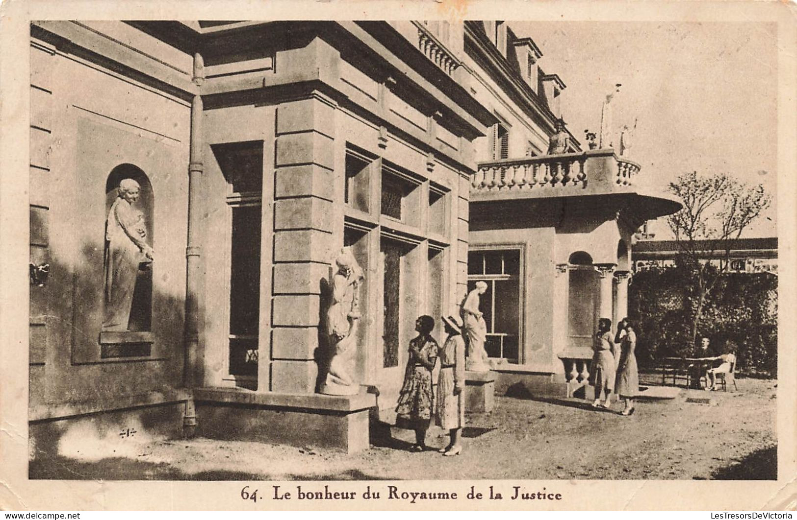 BÂTIMENTS & ARCHITECTURE - Le Bonheur Du Royaume De La Justice - Carte Postale Ancienne - Denkmäler