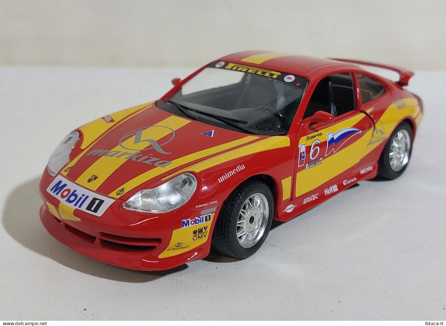 54234 BURAGO 1/24 - Porsche 911 Carrera (1997) - Rosso - Burago