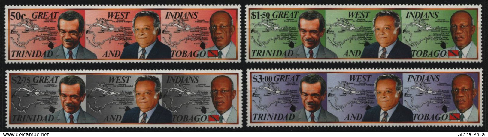 Trinidad & Tobago 1994 - Mi-Nr. 645-648 ** - MNH - CARICOM - Trinidad & Tobago (1962-...)