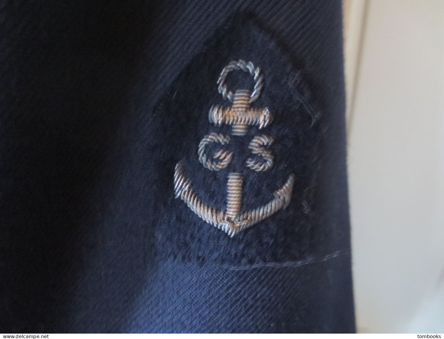 Fécamp - Marine - Veste Guetteur Sémaphorique D'Officier Marinier - Ancre GS - TBE - RARE - - Uniformen