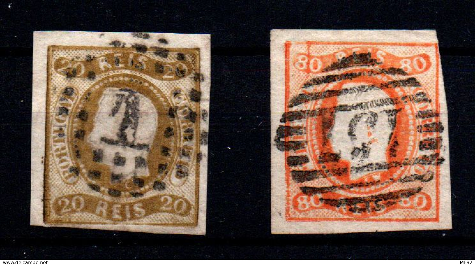 Portugal Nº 20, 23. Año 1866/67 - Used Stamps