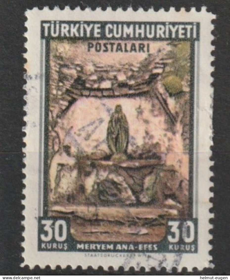 MiNr. 1846 Türkei    1962, 8. Dez. Tourismus: Panaya Kapulu. - Usados