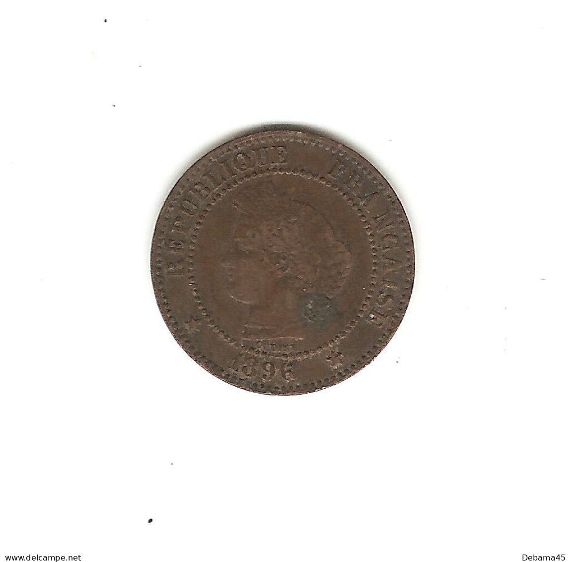 350/ France : 2 Centimes Cérès 1896 A - 2 Centimes