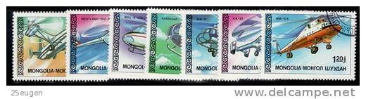 MONGOLIA 1987 MICHEL No: 1908-1914 Used - Mongolie