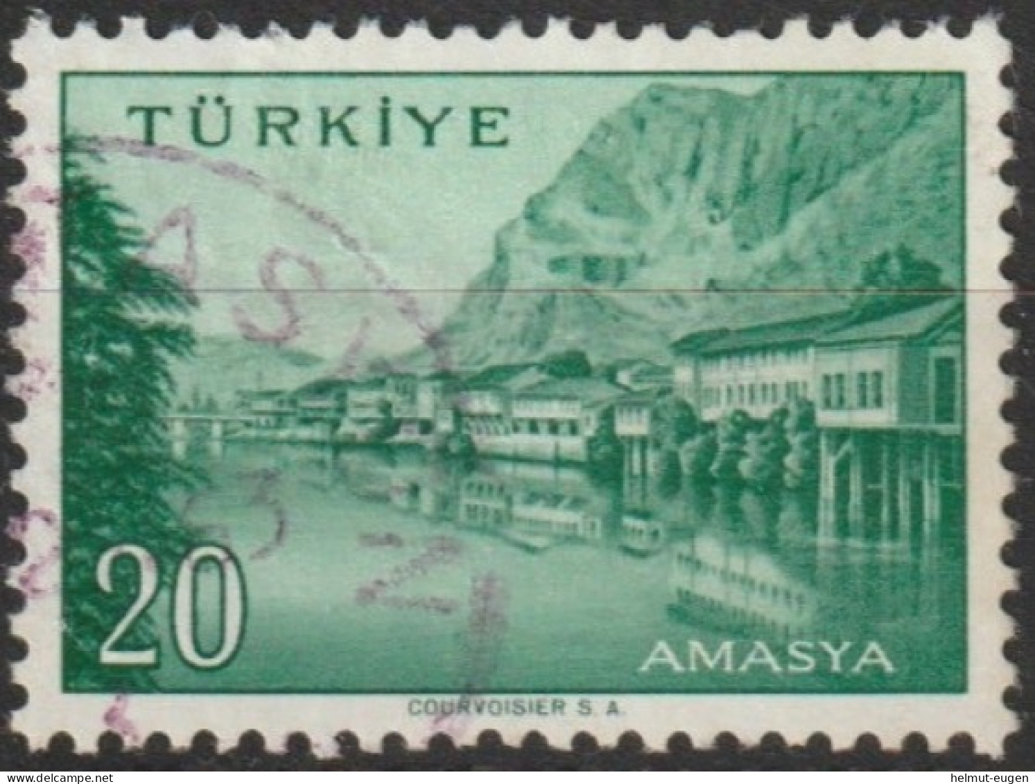 MiNr. 1559 Türkei    1958, 5. Jan./5. März. Städte (I/II). - Usados