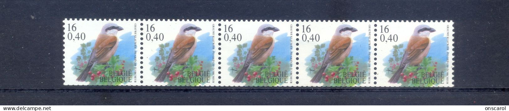 R96a  Postgaaf ** MNH Prachtig (4 Cijfers ) - Coil Stamps