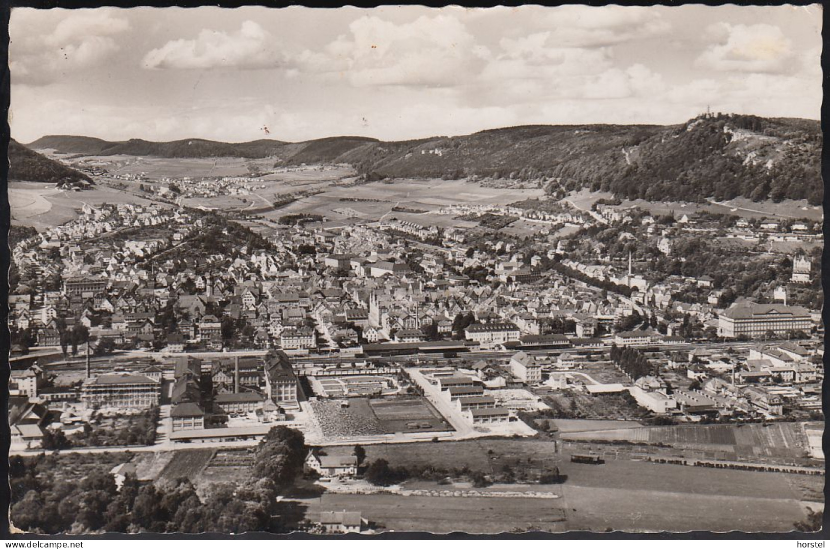 D-72458 Ebingen - Blick Zum Bahnhof - Railway-Station - Fabrik - Stamp - Balingen