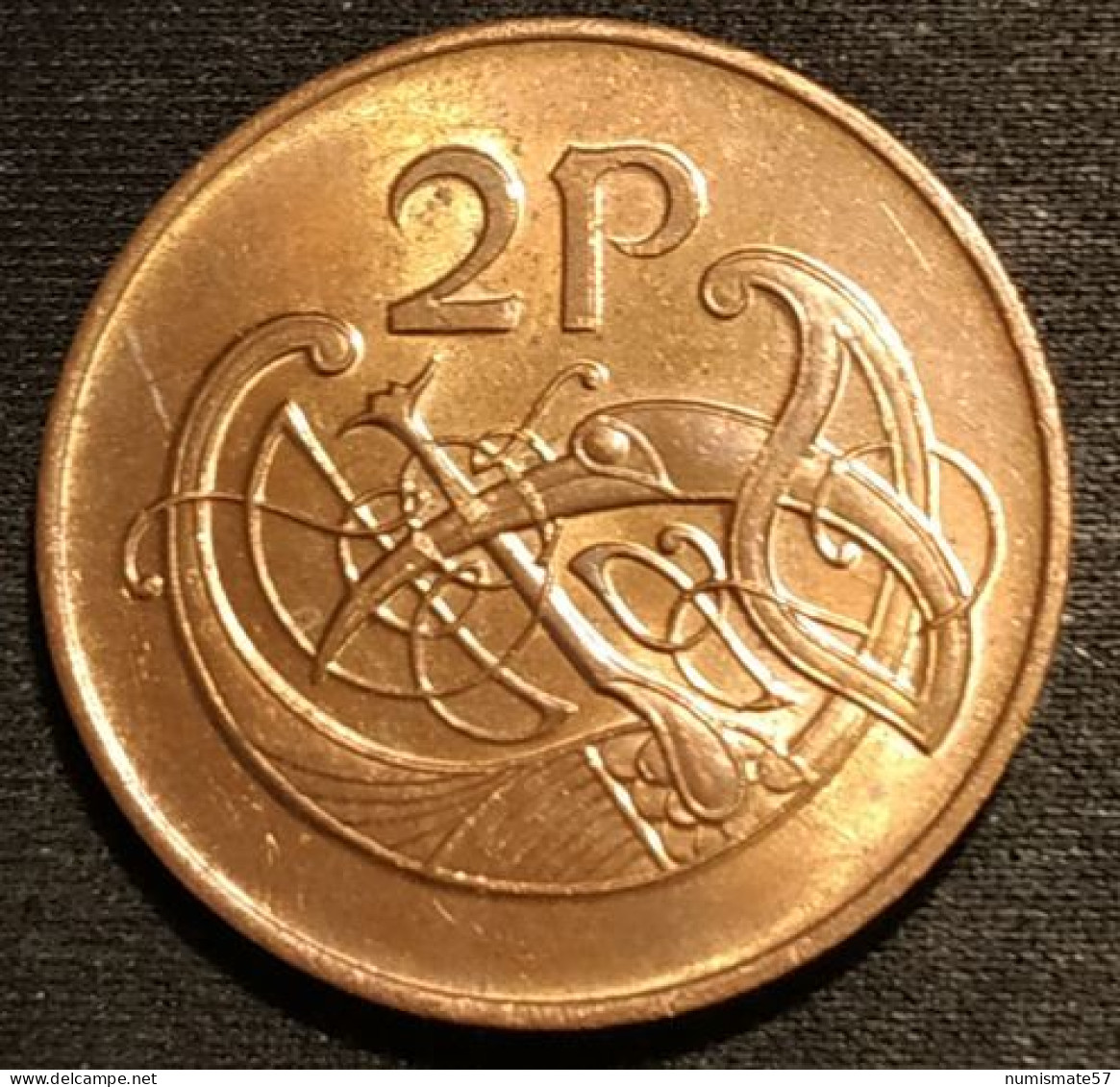 IRLANDE - EIRE - 2 PENCE 1980 - KM 21 - IRELAND - Irlande