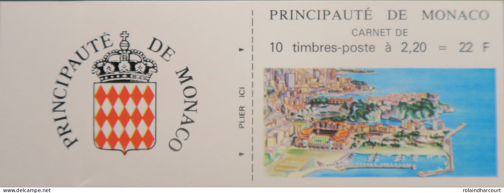 LP3969/142 - 1987 - MONACO -  ARMOIRIES - CARNET N°1 TIMBRES NEUFS** - Carnets