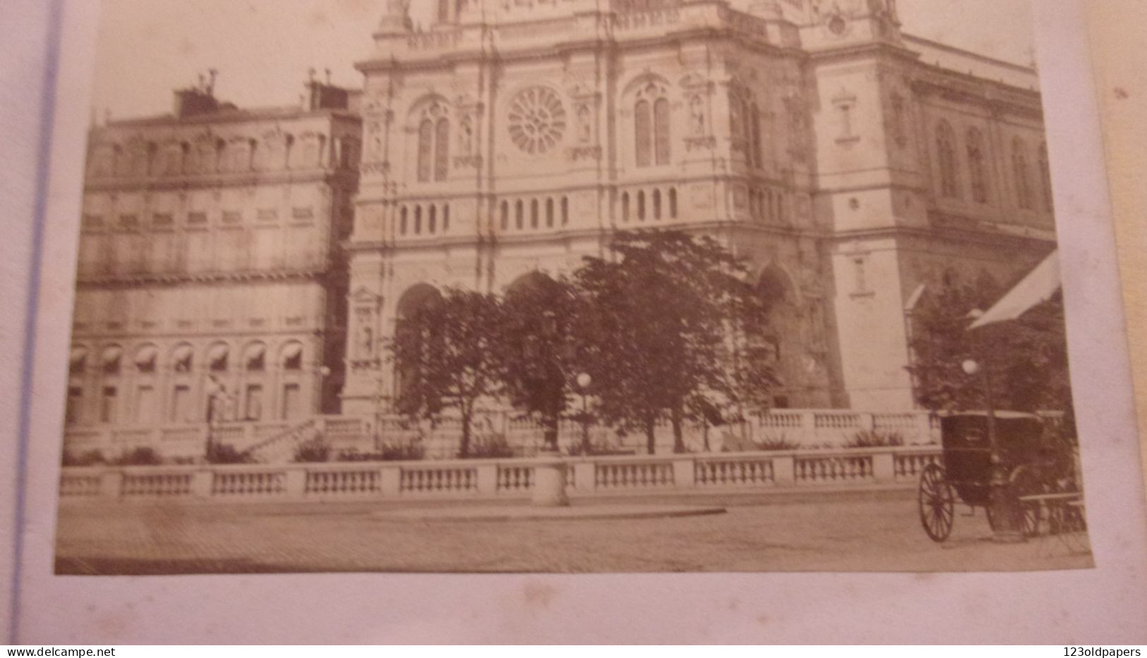 XIX  EME CABINET PARIS XIXEME   PARIS EGLISE DE LA TRINITE J R PHOTO - Orte