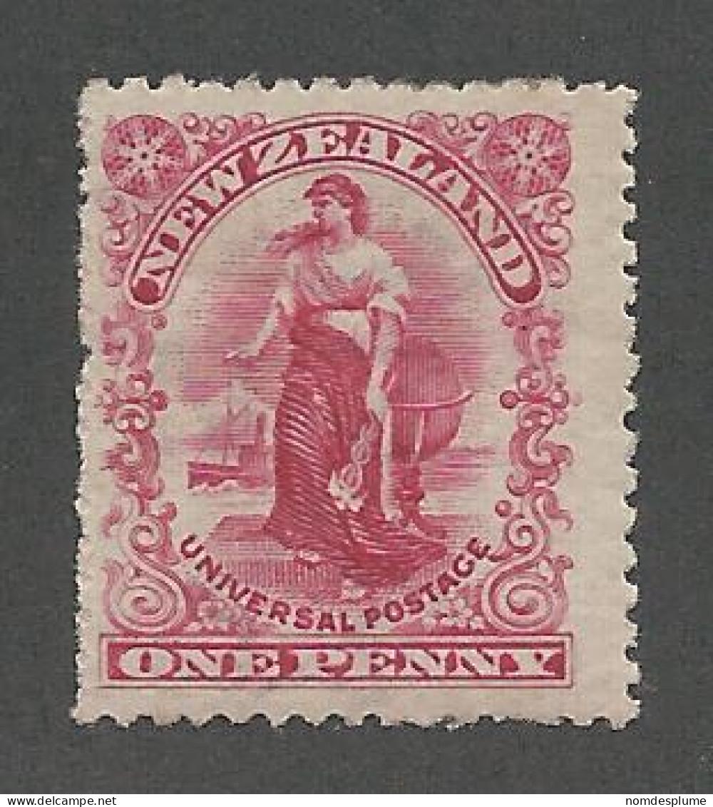 25131) New Zealand  1902 2nd Watermark Mint Hinge * - Unused Stamps