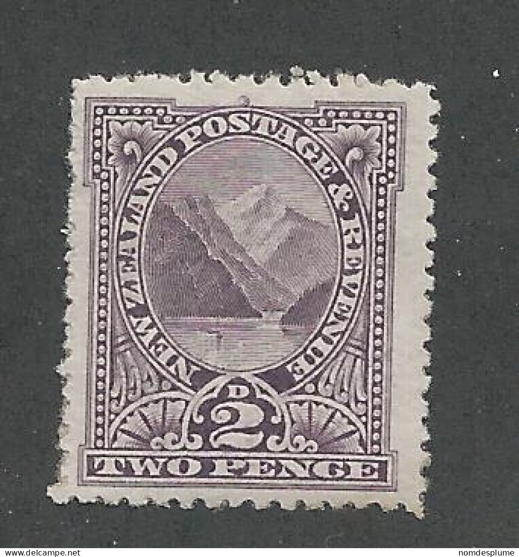 25133) New Zealand  1902 2nd Watermark Mint Hinge *  - Neufs