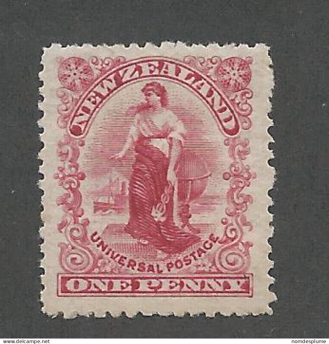 25137) New Zealand  1902 Unwatermark Mint Hinge * No Gum - Ongebruikt