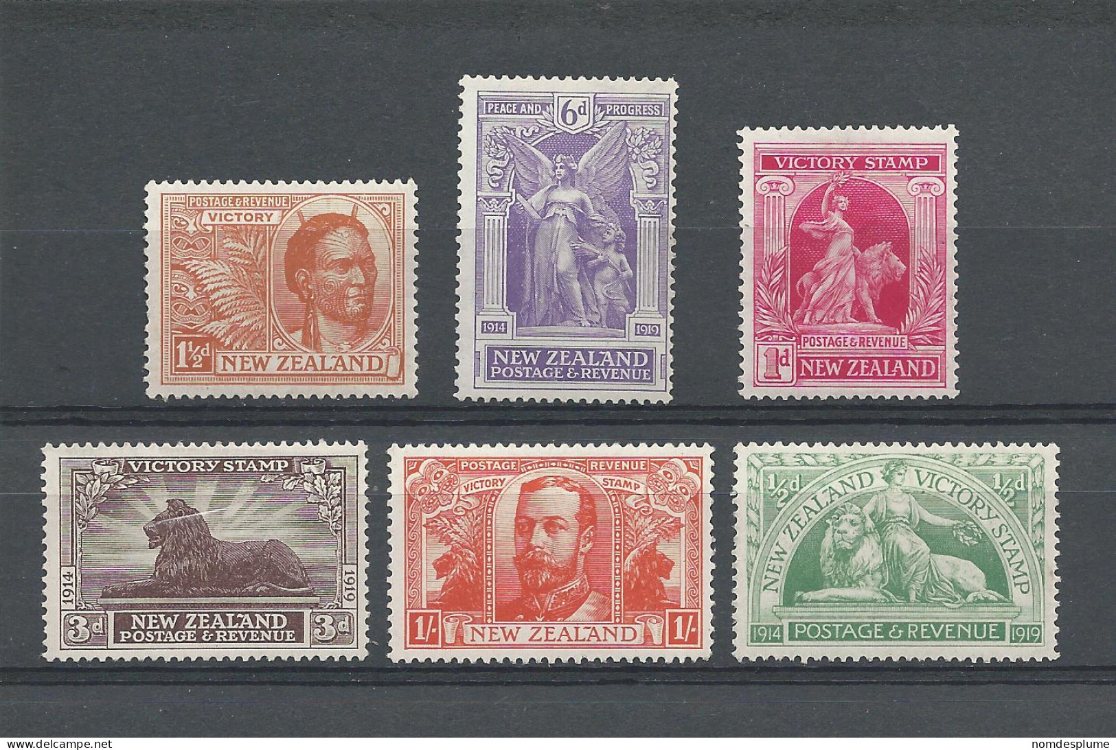 25156) New Zealand 1920  Mint Hinge * - Nuevos