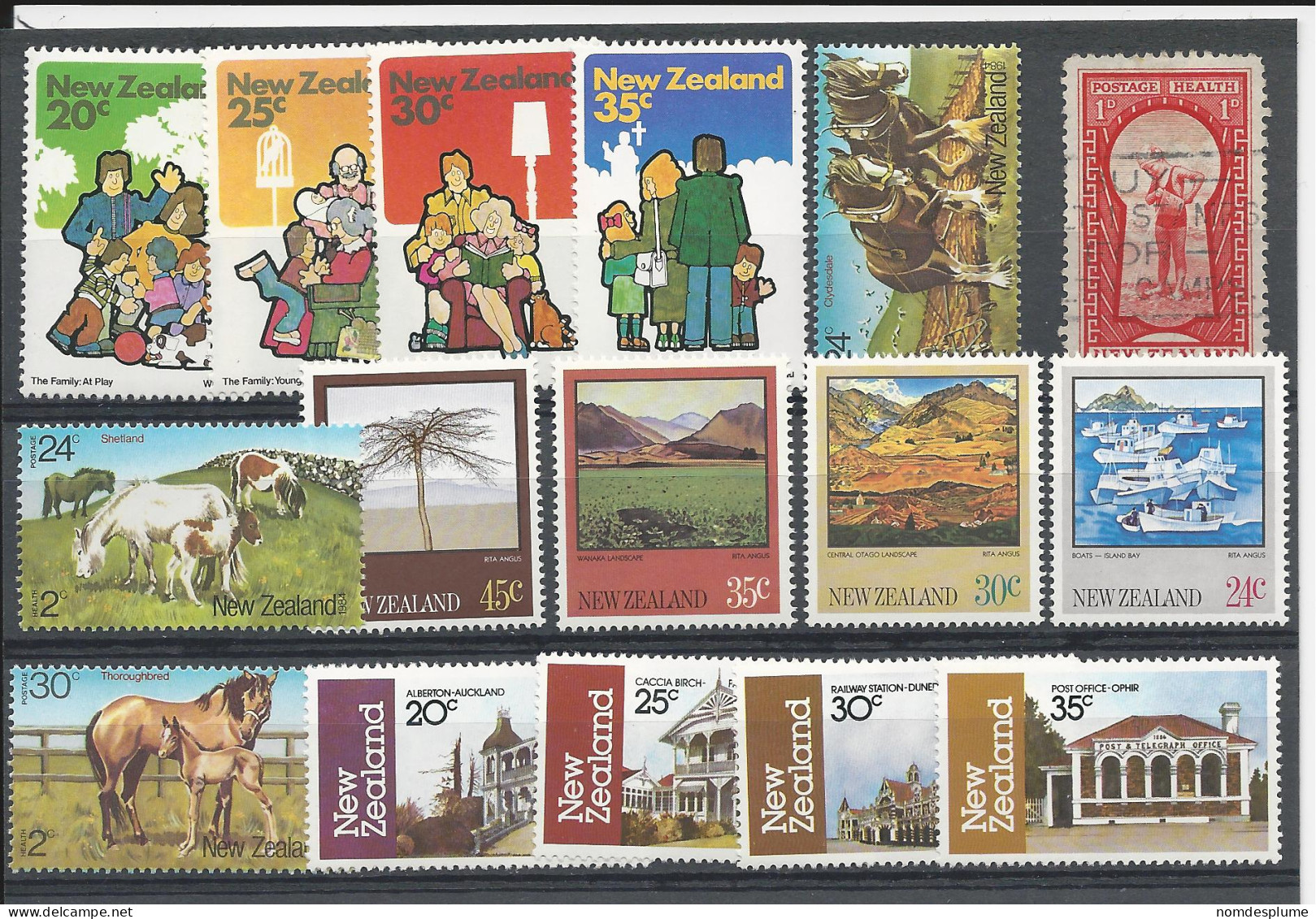 25164) New Zealand Collection - Lots & Serien