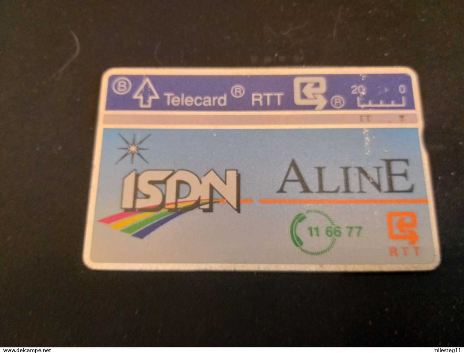 Belgique Télécarte  S34 ISDN Aline 107A - Without Chip