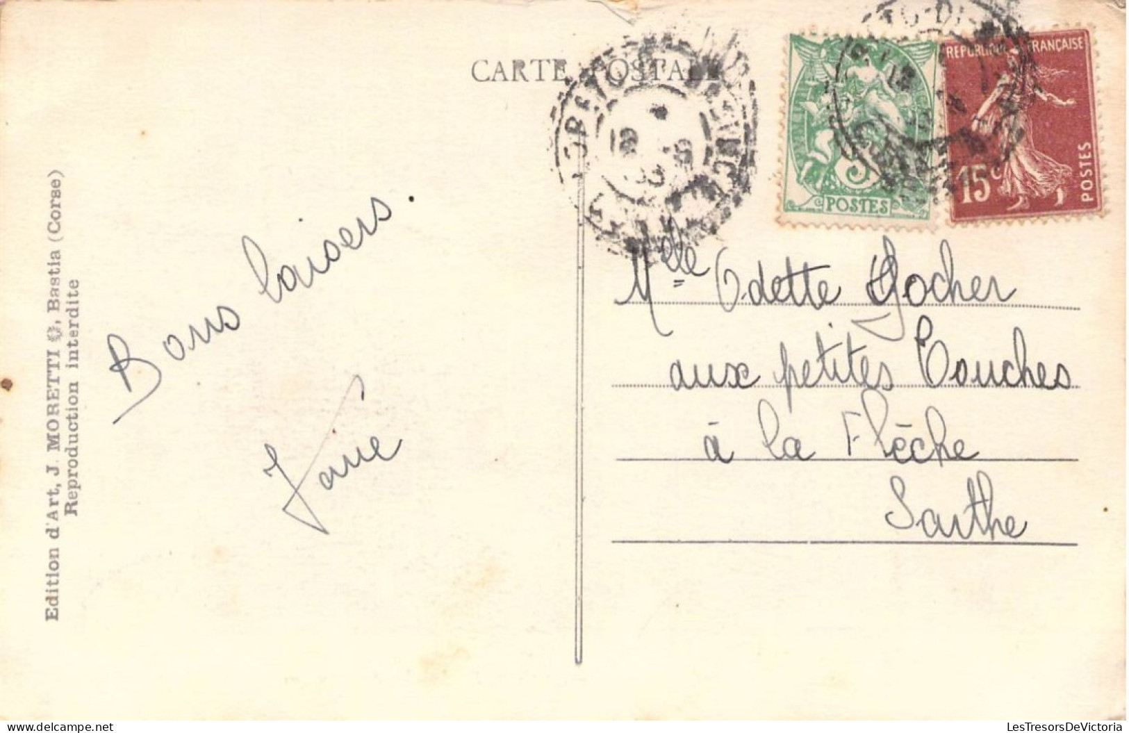 Métier - Paysans - La Tonte - Bénédiction Des Moutons - Animé - Prêtre - J.Moretti  -  Carte Postale Ancienne - Landbouwers