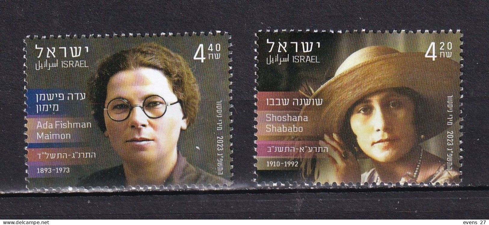 ISRAEL-2023-PIONEERING WOMEN- - MNH. - Unused Stamps