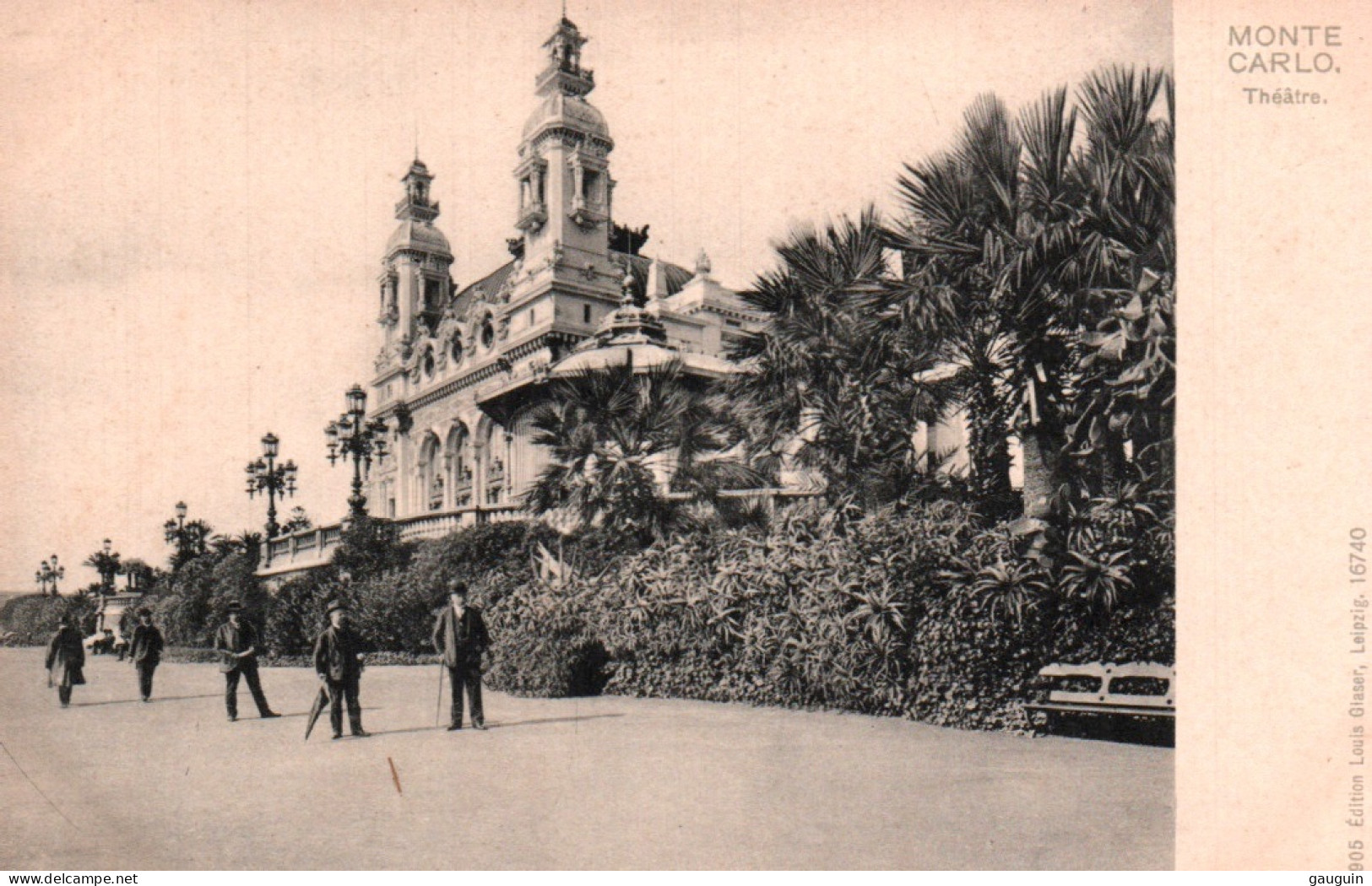 CPA - MONTE-CARLO - Le Théâtre ... Edition L.Glaser - Casinos