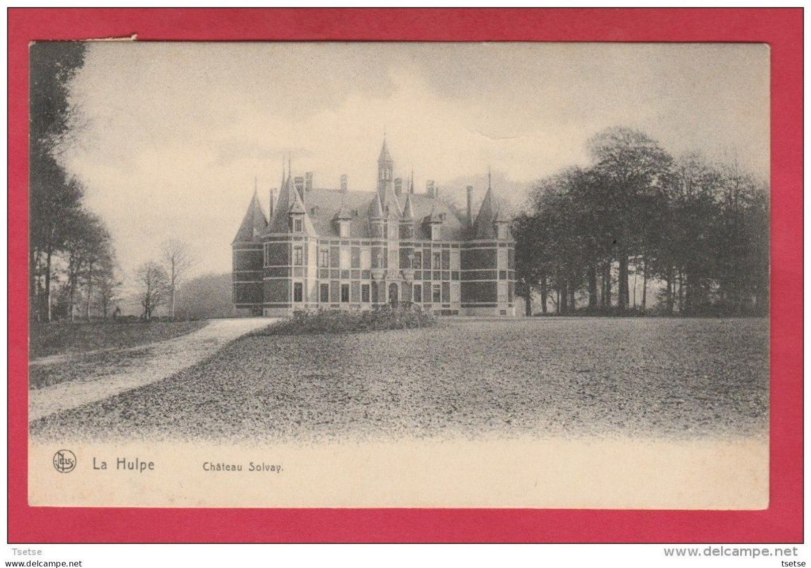 La Hulpe - Château Solvay  - 1908 ( Voir Verso ) - La Hulpe
