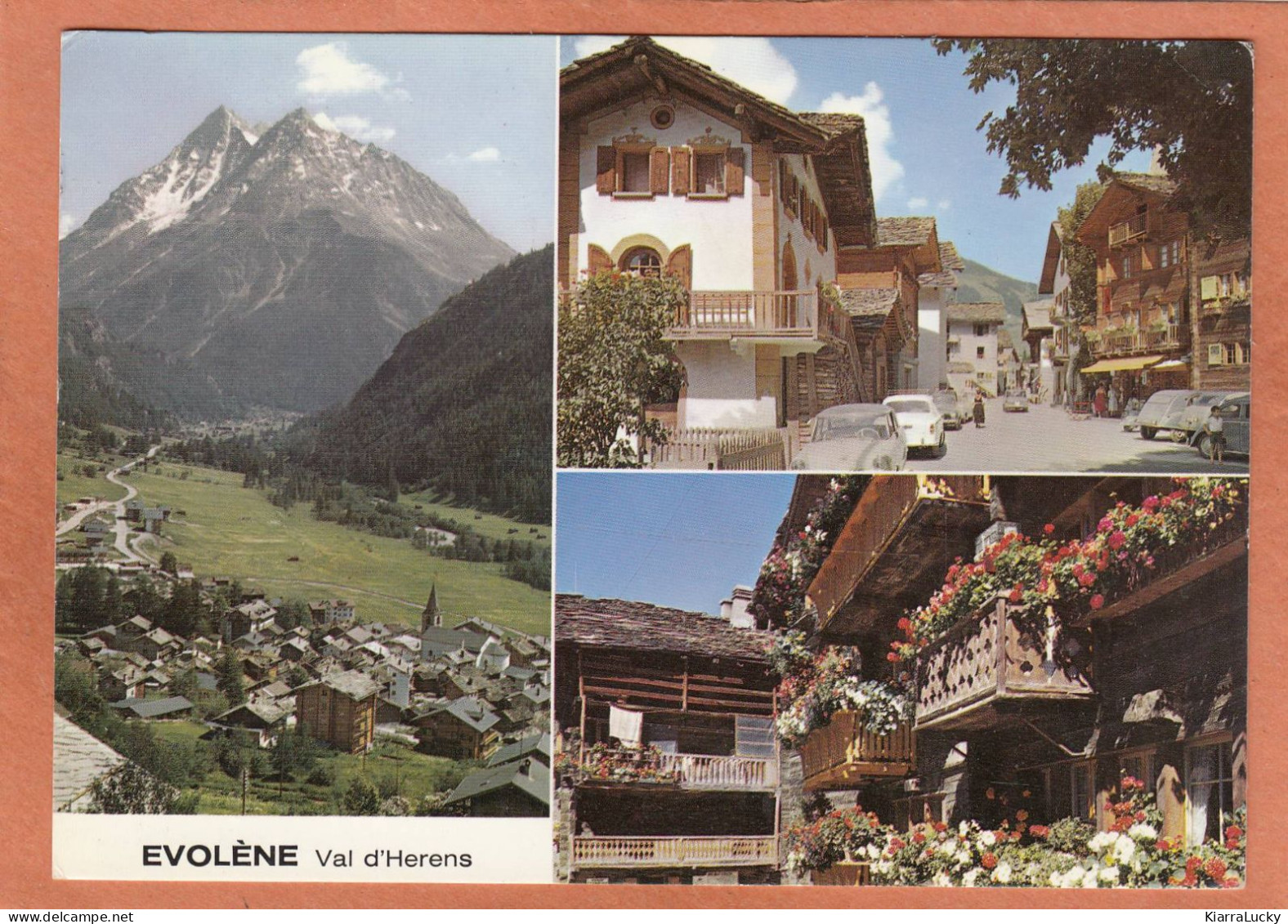 EVOLENE - VALAIS - VAL D'HERENS - ECRITE - Evolène