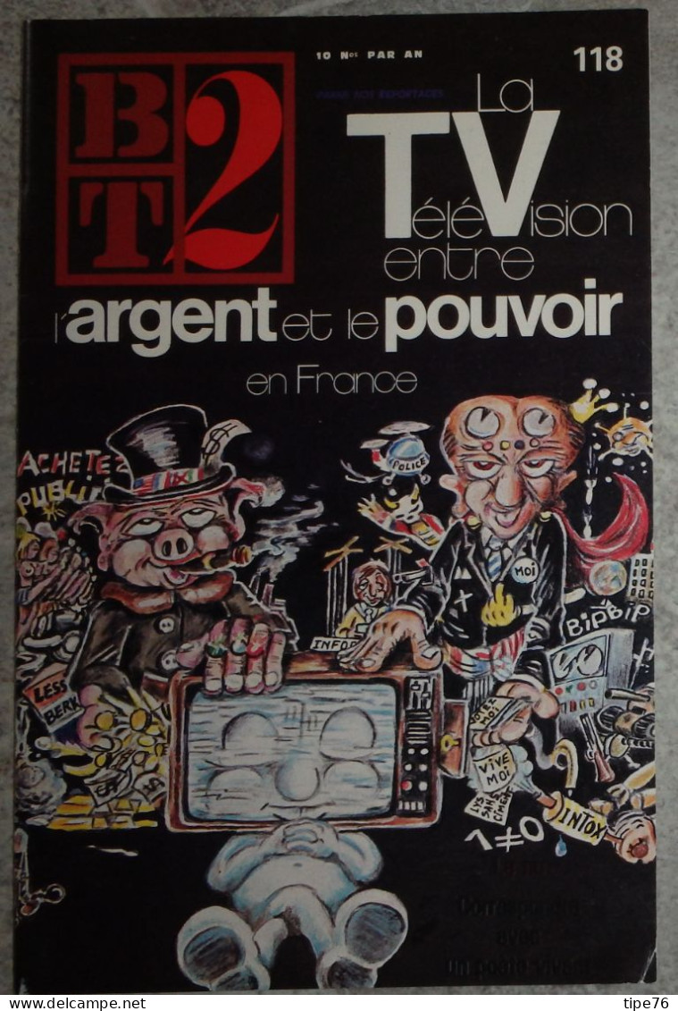 BT 2 Bibliothèque De Travail No 118 1980 La Télévision Entre Argent Et Pouvoir En France - 12-18 Ans