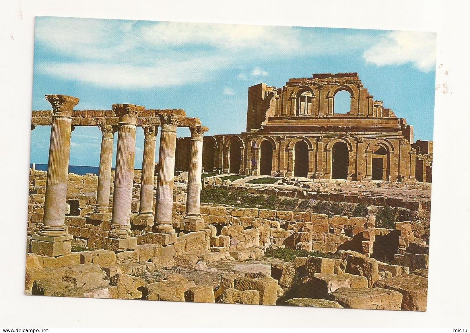 FA20 - Postcard - LIBYA - Roman Ruins, Uncirculated - Libia