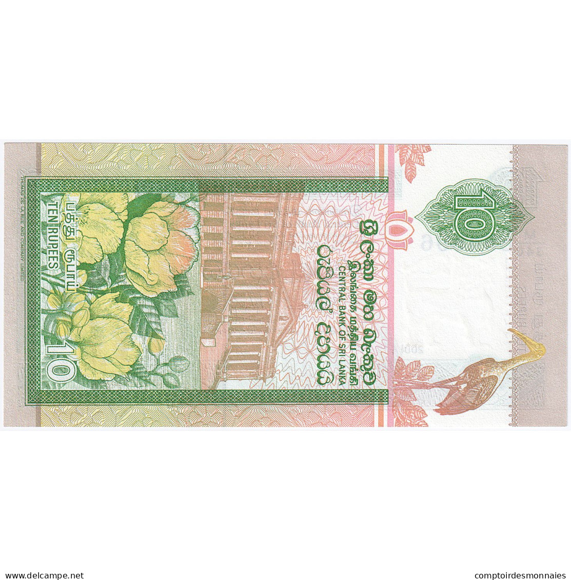 Sri Lanka, 10 Rupees, 2004, 2004-04-10, KM:115b, NEUF - Sri Lanka