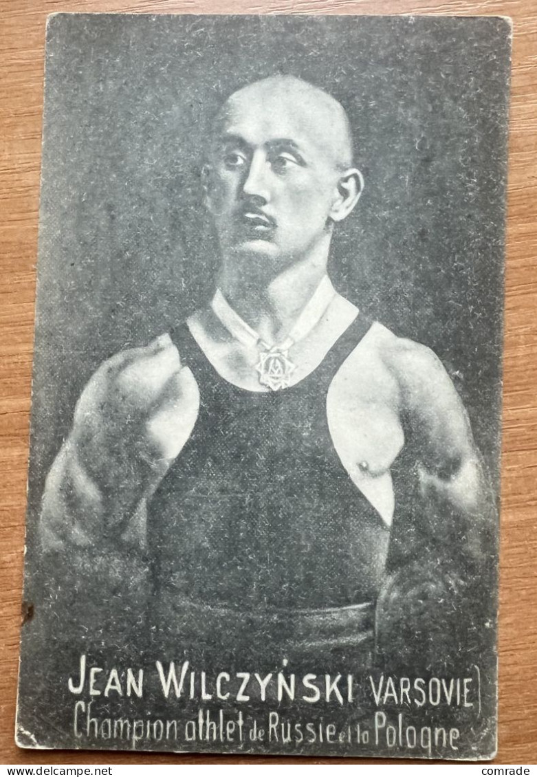 POLOGNE Poland  Jean Wilczynski/ Varsovie Wrestler - Lucha