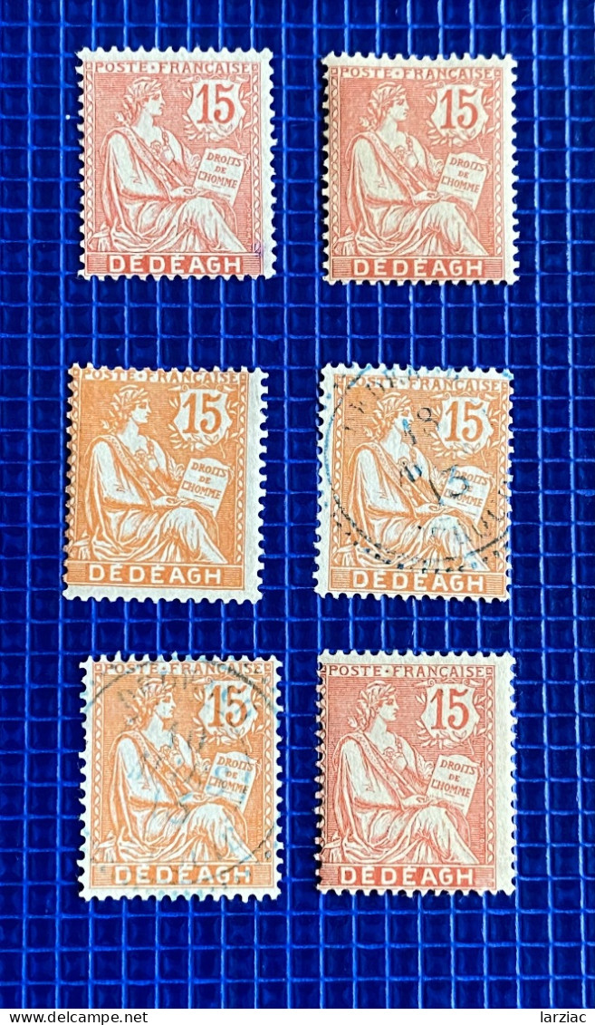 Petite collection timbres de Dédéagh à voir