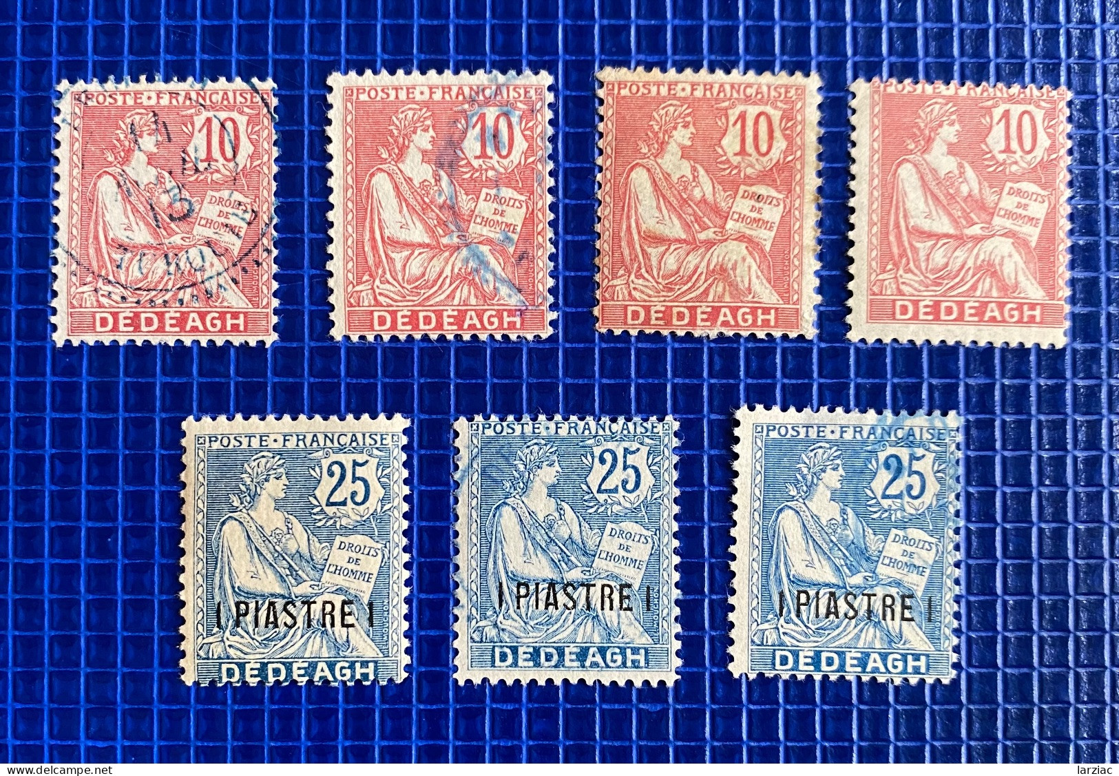 Petite collection timbres de Dédéagh à voir