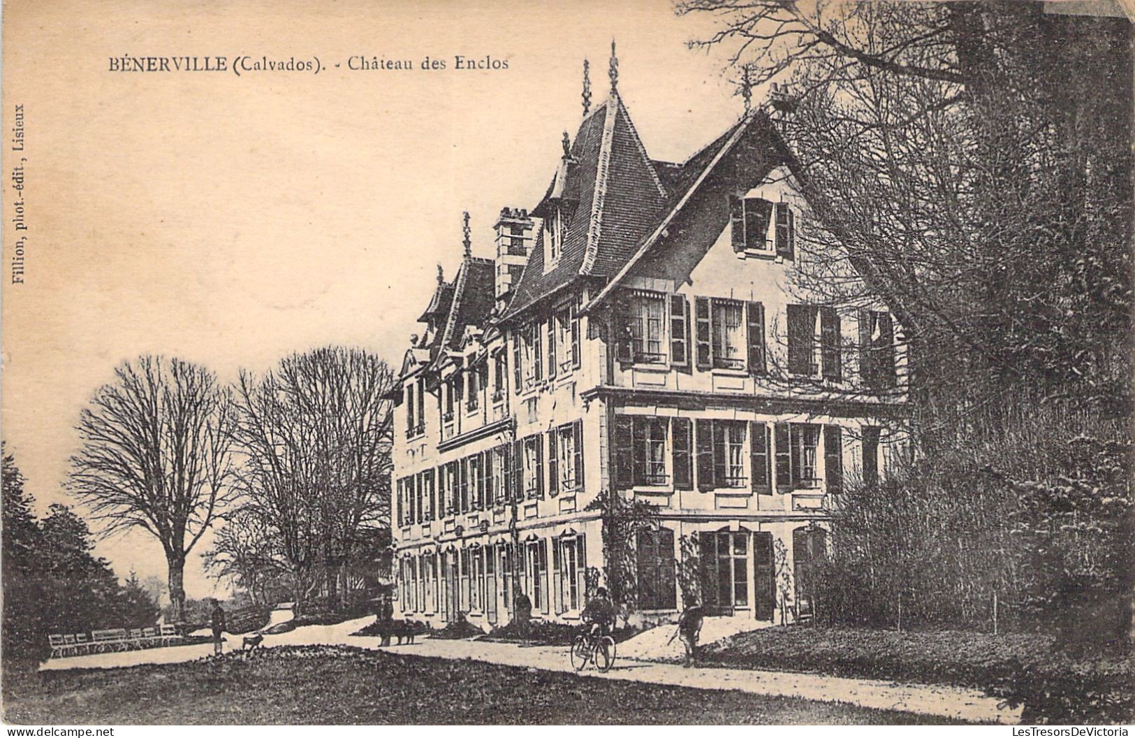 FRANCE - Benerville - Chateau Des Enclos - Carte Postale Ancienne - Other & Unclassified