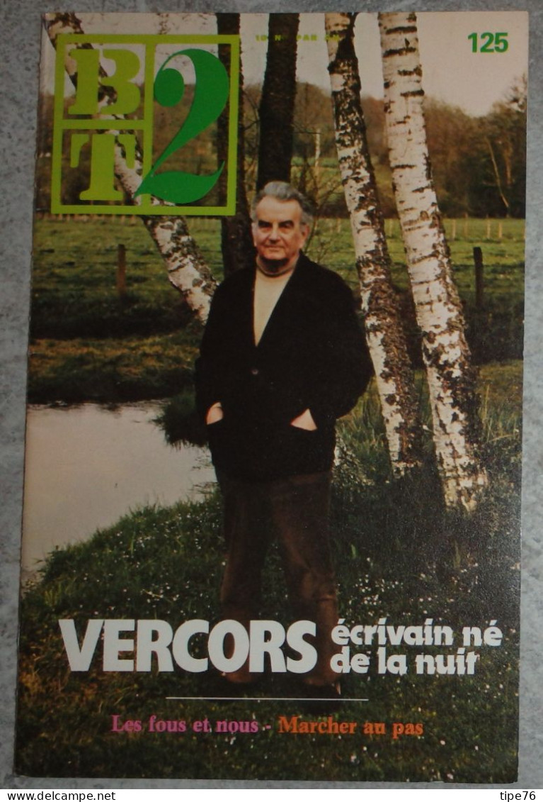 BT 2 Bibliothèque De Travail No 125 1981 Vercors écrivain Né De La Nuit - 12-18 Ans