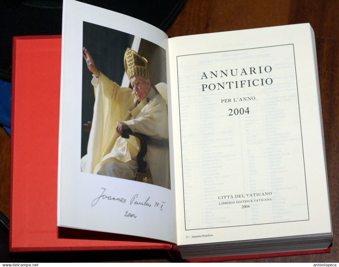 VATICANO 2004, ANNUARIO UFFICIALE - Libri Antichi