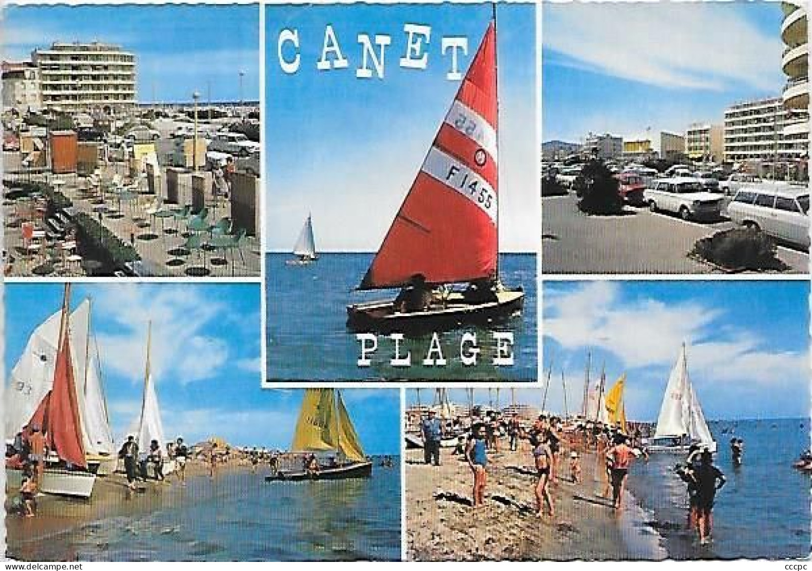 CPSM Canet-Plage Vues Multiples - Canet Plage