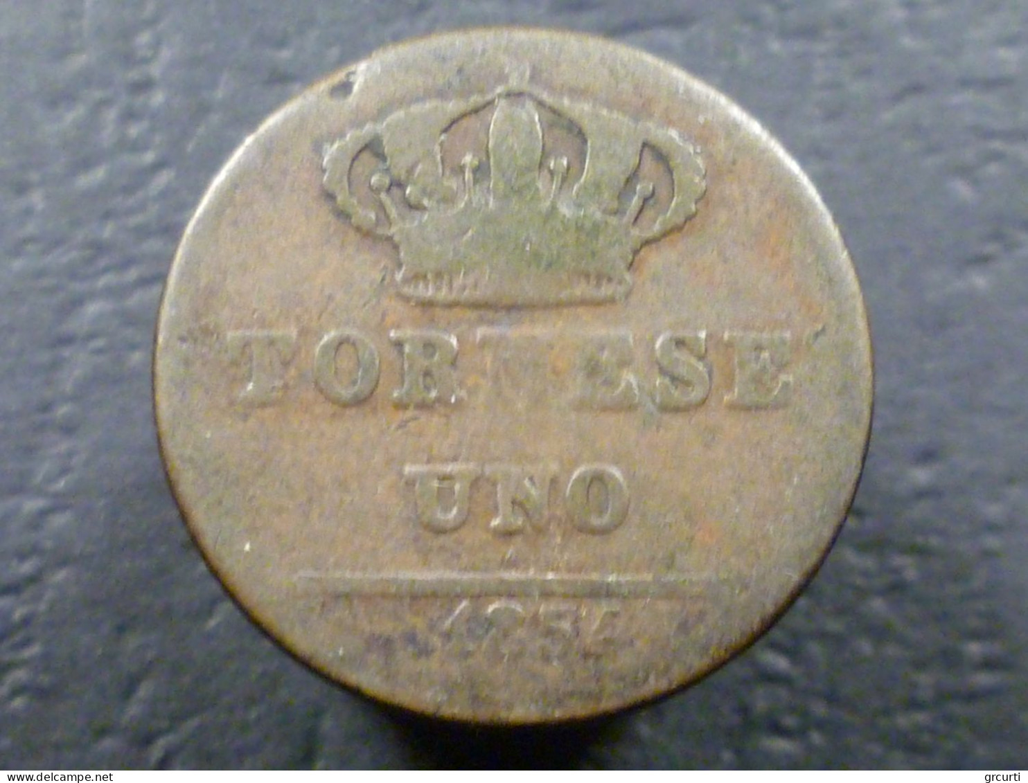 Italia - Regno Delle Due Sicilie - 1 Tornese 1854 - Gig. 298 - Due Sicilie