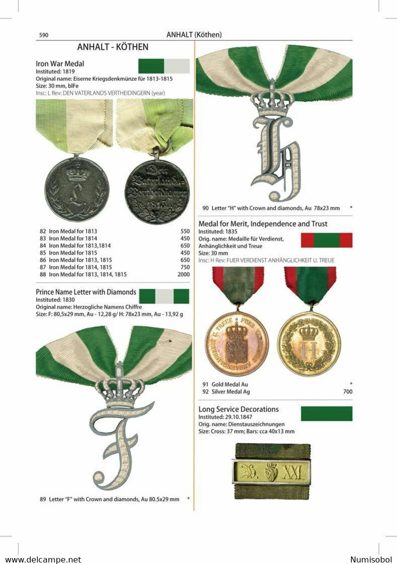 Borna Barac: Reference Catalogue Orders, Medals And Decorations Of The World, Part 2 - Boeken & Software
