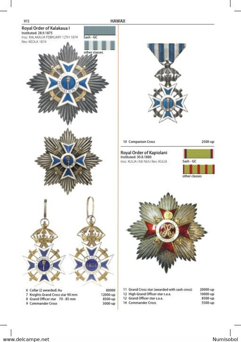 Borna Barac: Reference Catalogue Orders, Medals And Decorations Of The World, Part 3 - Livres & Logiciels