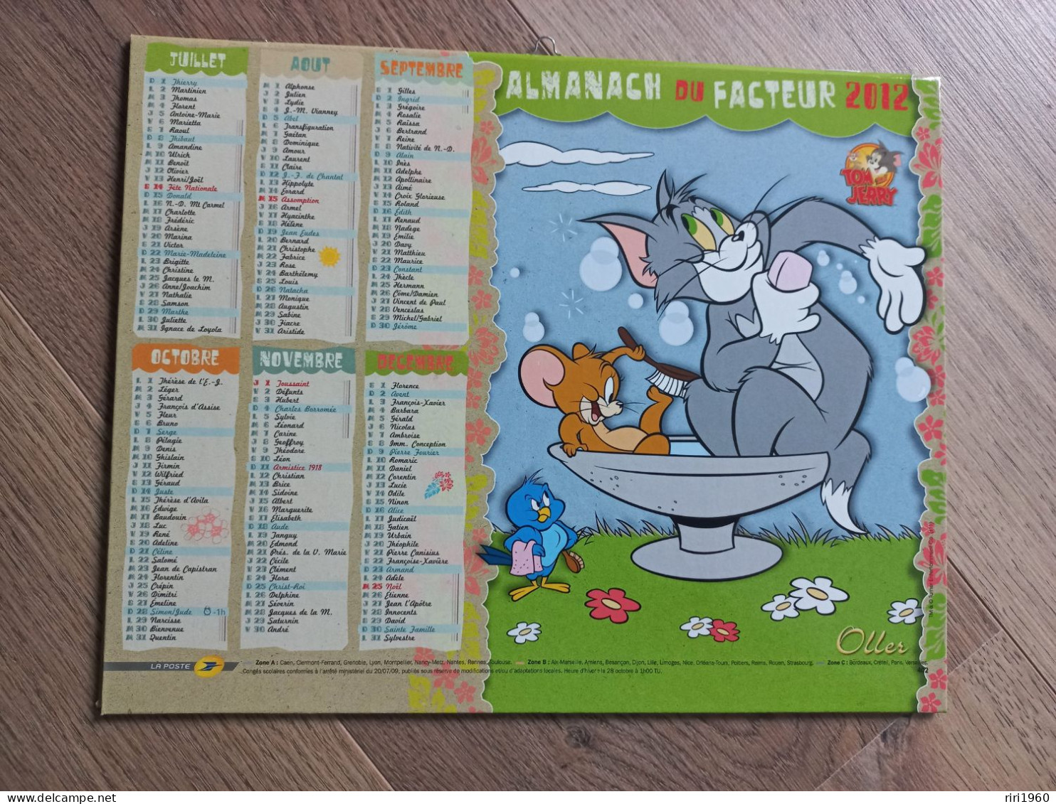 Almanach Du Facteur. Tom Et Jerry. - Grand Format : 2001-...