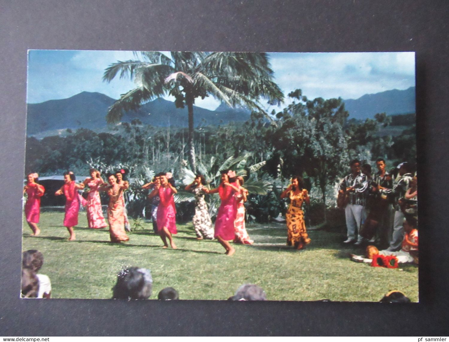 AK 1961 Dancing Under The Sky Honolulu / Waikiki Dancer /  Color Photograph By Stewart Fern - Honolulu