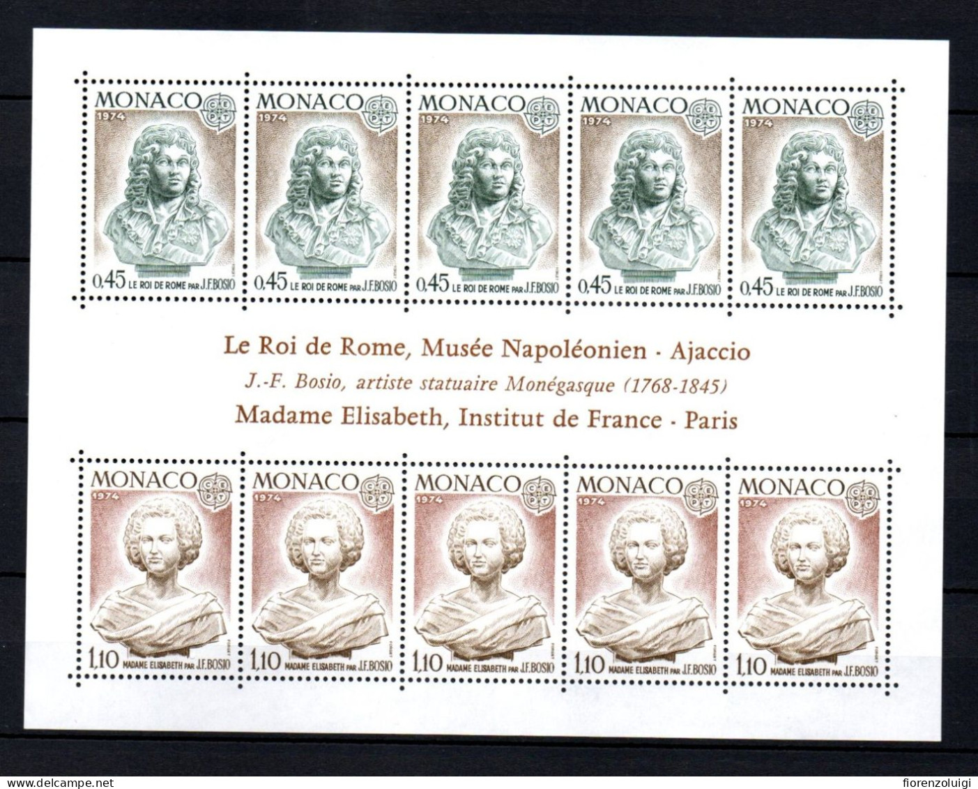 EUROPA CEPT 1974 MONACO BF MNH** - 1974