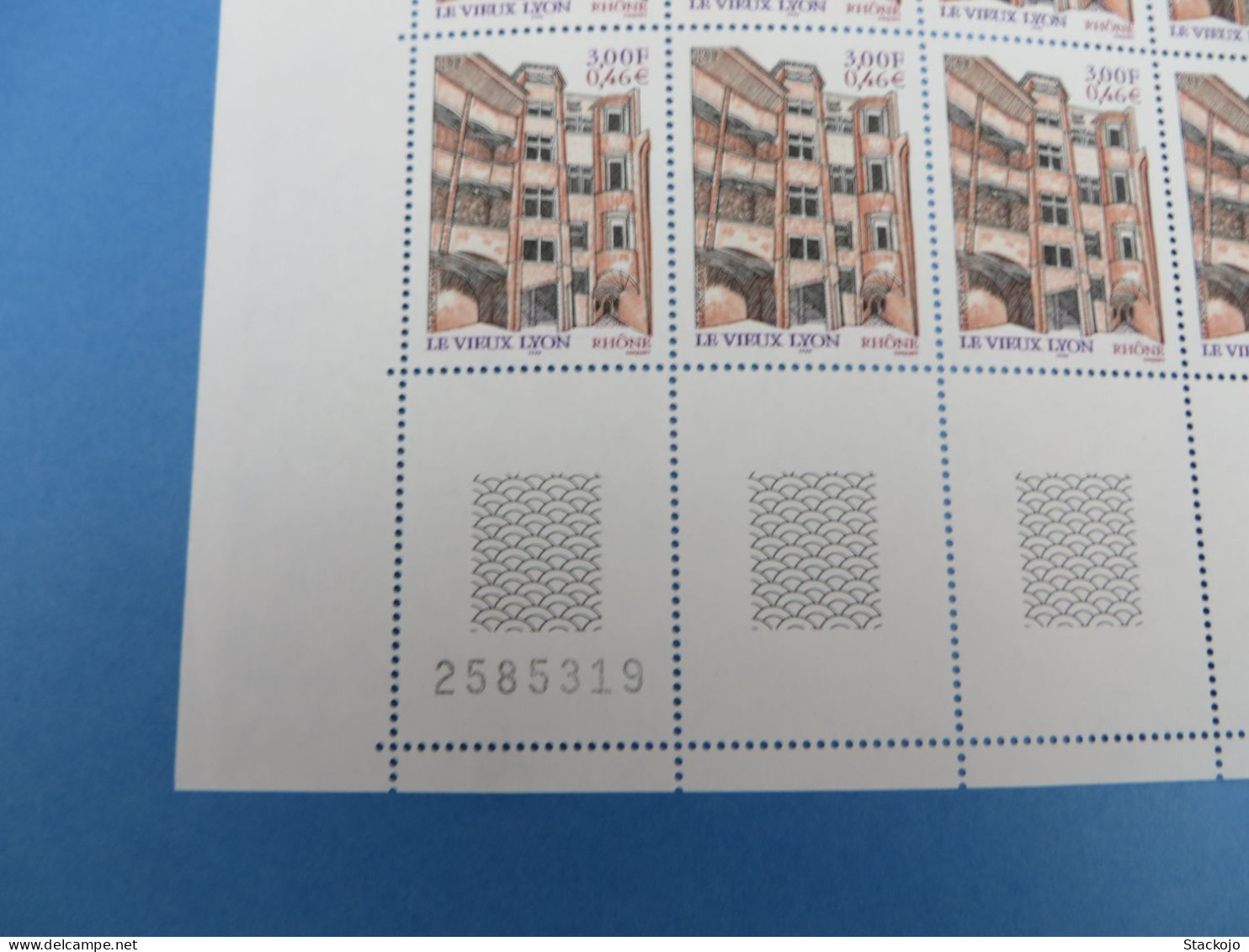 Feuille Complètes De 40 Timbres Neufs - Le Vieux Lyon (Rhône) - Feuilles Complètes